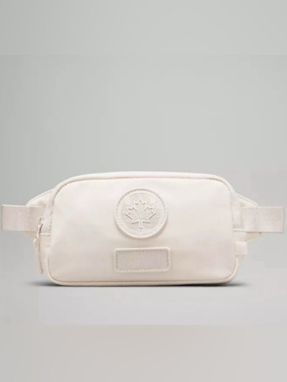 NEW Lululemon Team Canada Future Legacy Mini Belt Bag COC CPC Logo Beech White